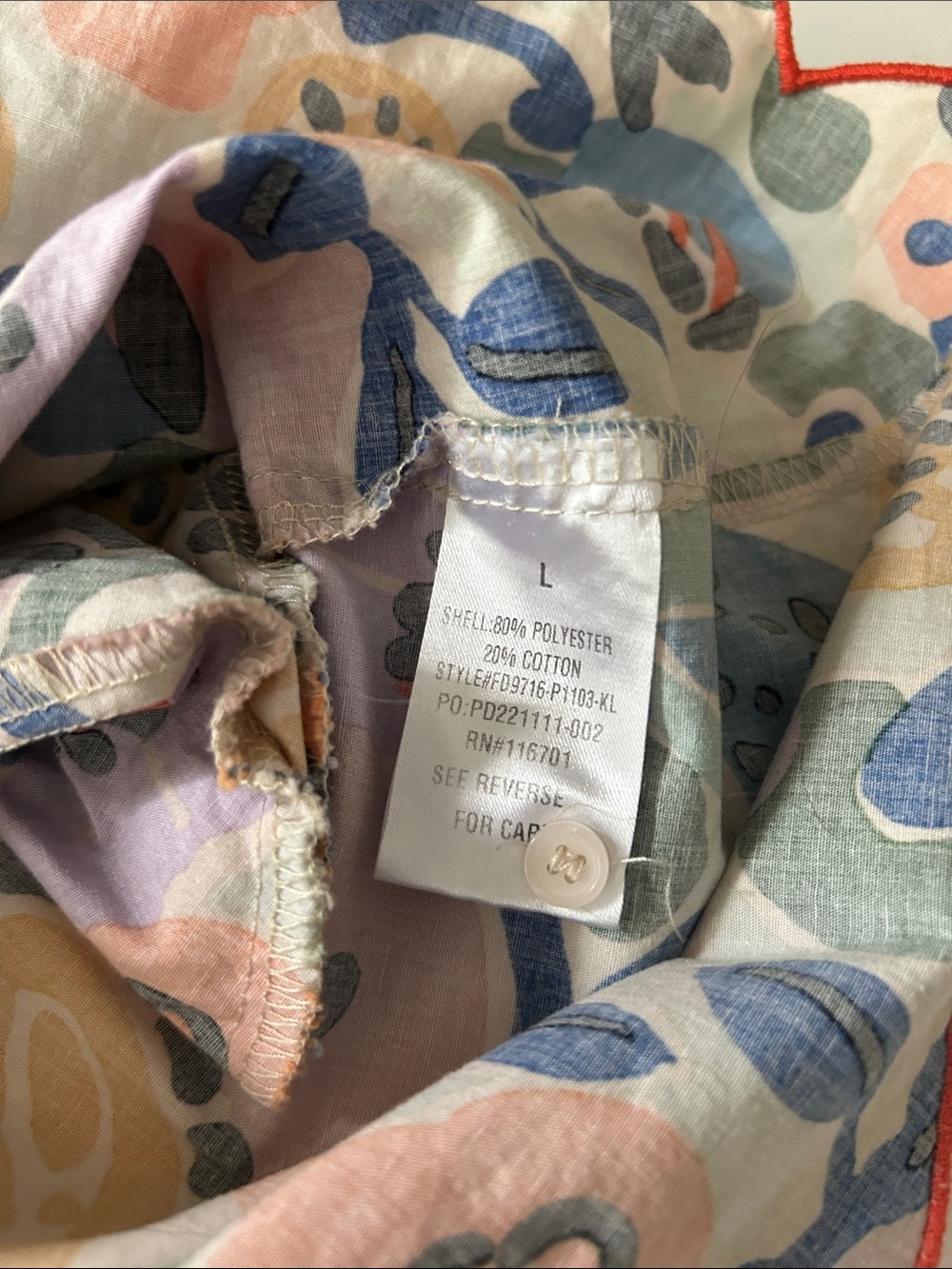 Karlie Floral Poplin Garden dress large - Picture 5 of 6
